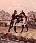 L'entrevue des deux empereurs 25 juin 1807 (c) napoleon.org