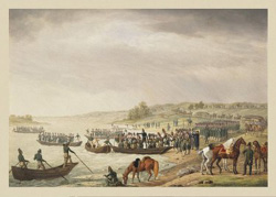 24 juin 1812, la Grande Armée traverse le Niémen © La voix de la Russie