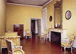 The room in which Napoleon was born