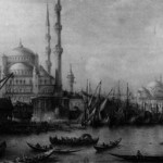 Constantinople, le port et la mosquée