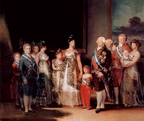 Charles IV et sa famille