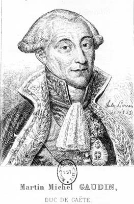 Martin Michel Gaudin, duc de Gaëte (1756-1841)