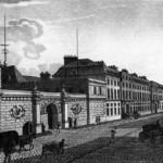 La Banque de France : entrée rue Croix-des-Petits-Champs en 1805