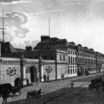 La Banque de France : entrée rue Croix-des-Petits-Champs en 1805