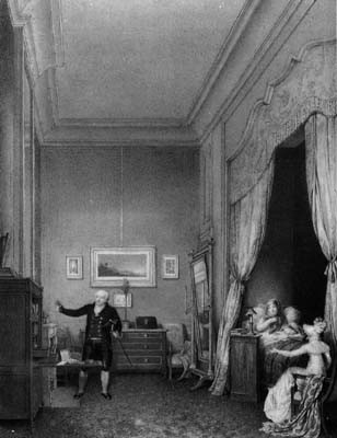 Corvisart dans la chambre de Marie-Louise