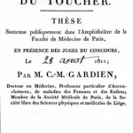 Page de titre de la thèse de Gardien