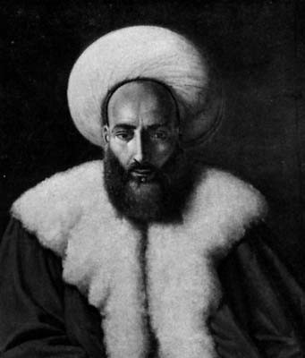 Le cheikh Mohammed El-Mahdi (1737-1814), secrétaire généraldu grand diwan du Caire