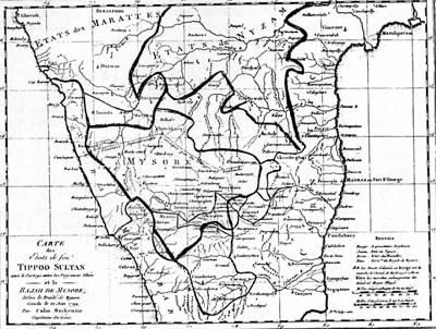 Croquis topographique de l’Indoustan