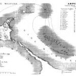 Carte de la bataille navale d’Aboukir, le 1er août 1798
