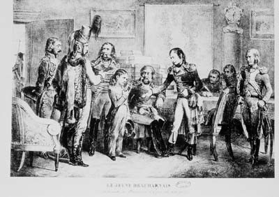 Le jeune Beauharnais redemande à Napoléon l’épée de son père