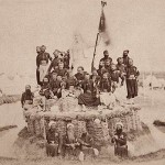 The monument of the zouaves. Châlons Camp.