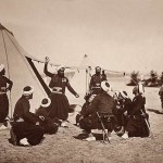 Châlons Camp: Zouave recounting a story