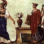 Frieze in the salon de Josephine, rue Chantereine (4)