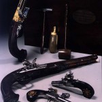 Box of four pistols