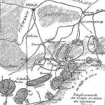 Positioning of forces present in Italy at the beginning of operations