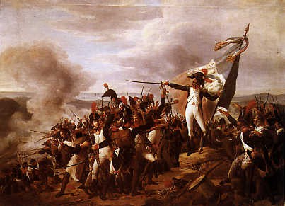 Colonel Rampon, at the head of the 32nd demi-brigade, defending the redoubt of Monte Legino, 10th April 1796