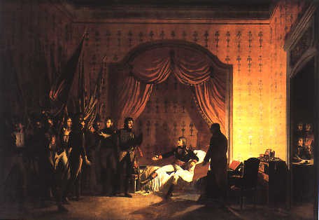 General Bonaparte at Millesimo receiving the standardstaken from the enemy, 13th April 1796