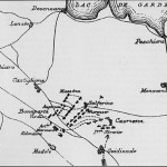 Map of the battle of Castiglione