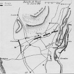 Map of the battle of Rivoli