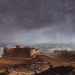 View of Fombio at the moment of the French entry into the town, 8th May 1796 (detail: the escape)