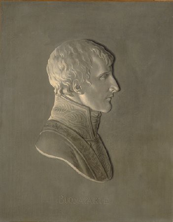 Portrait of Bonaparte First Consul, subtitled <I>Buonaparte</I>