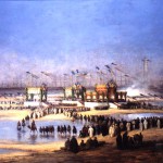 Port Said. The festivities surrounding the inauguration of the maritime canal.