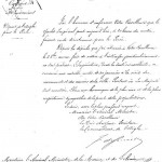 Letter from the Captain de surville, captain of the Imperial yacht, <i>l’Aigle</i>.