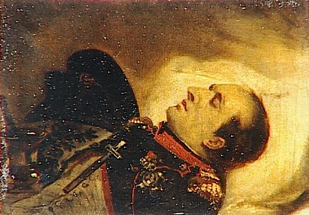 Napoleon on his deathbed