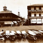 Port Said.  View of a part of the town.