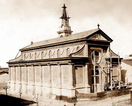 Port Said. New Catholic church