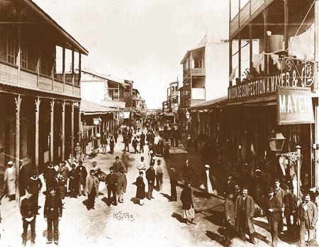 Port Said. Rue du commerce