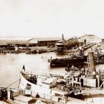 Port Said. The Arsenal dock. Company workshop.