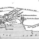 Plan of the town of Ismailia in 1869