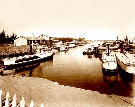 Ismailia. General view of the Company workshops