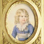 Napoléon-François-Joseph-Charles, Prince of Parma, in a blue suit