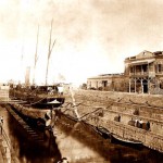 Suez. Port-Ibrahim, dry dock