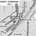 Plan of the town of Port Thewfik in 1869