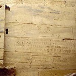 Graffiti in the third chamber of the Temple of Isis in Philae