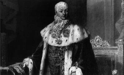 The marquis de Fontanes dressed as Grand-Maître of the University (detail).
