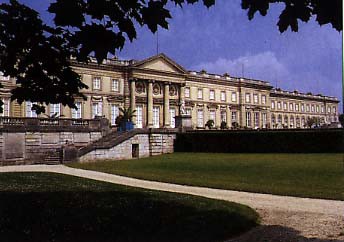 Château de Compiègne. Façade sur jardin