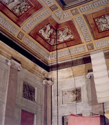 Ala Napoleonica – Piazza San Marco<br>Grand staircase, details of the ceiling