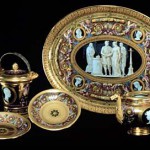 Lunch service for the imperial family