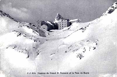 The Hospice du Grand-Saint-Bernard and the Pain de sucre