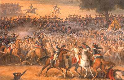 The Battle of Marengo (detail): Kellermann’s charge