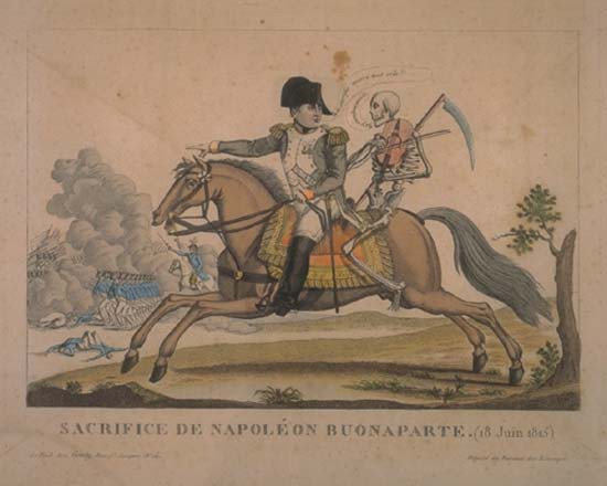 The sacrifice of Napoleon Buonaparte