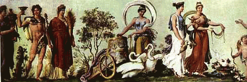 Decorative Frieze from the salon in Josephine’s house in rue Chantereine (2)