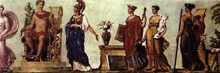 Frise du salon de Joséphine, rue Chantereine (4)