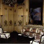 Hôtel de Mondragon : salon où fut célébré le mariage de Bonaparte et de Joséphine
