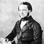 Pasteur, à Strasbourg en 1852, professeur de chimie