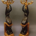 Paire de candélabres